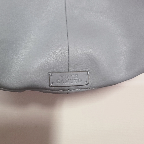 Vince Camuto baby blue crossbows purse. - Picture 2 of 4